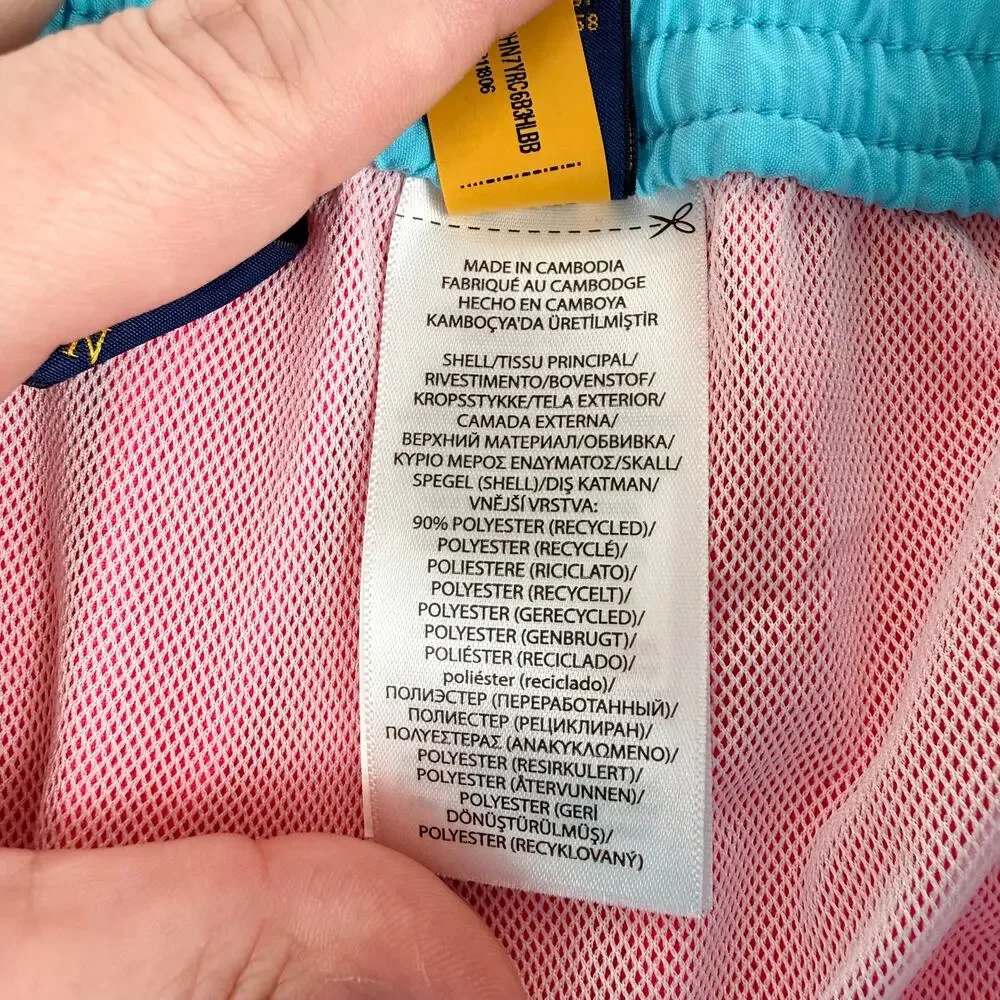 Polo Ralph Lauren Men's 5.75 -in. Traveler Swim Trunks NEON PINK